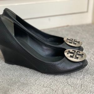 Tory Burch Peep Toe Wedge Sally 2 pump